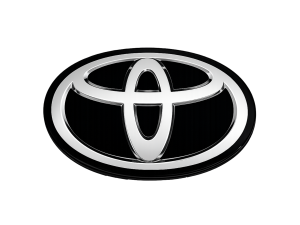 Емблема під склом Toyota Land Cruiser 200 2015-2022 / Prado 150 2018+