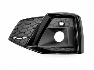 Решітка бампера ЛІВА S-Line Black 8W6807681TT94 для Audi A5 B9 2020-2025