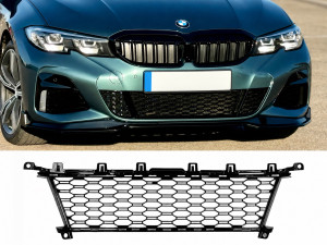 Решітка переднього бампера (середня) - M Paket - BMW 3 (G20/G21) 2018-2022 51118075642