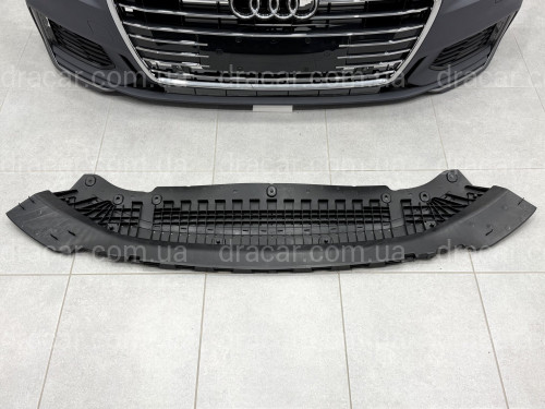 Бампер передній у зборі S-Line CHROME для Audi A6 C8 2018+ артикул 9365