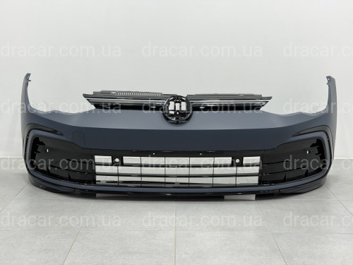 Передній бампер R LINE Volkswagen Golf 8 2021- артикул 9251