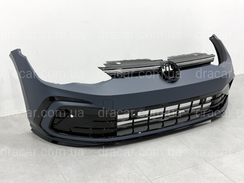 Передній бампер R LINE Volkswagen Golf 8 2021- артикул 9251