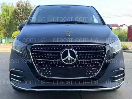 Бампер передній AMG CHROME 2024+ для Mercedes V Class Vito Metris W447 2014- артикул 10285