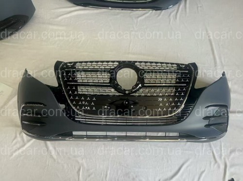 Бампер передній AMG CHROME 2024+ для Mercedes V Class Vito Metris W447 2014- артикул 10285