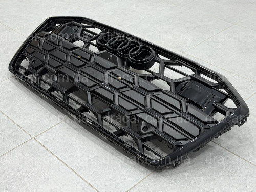 Решітка бампера S-line 2022+ BLACK 4K0853651T 3FZ для Audi A6 C8 2018+ артикул 9525