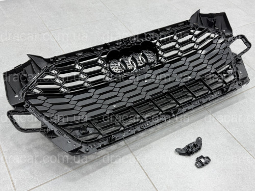 Решітка радіатора стиль RS4 для Audi A4 B9 2020-2024 артикул 10350
