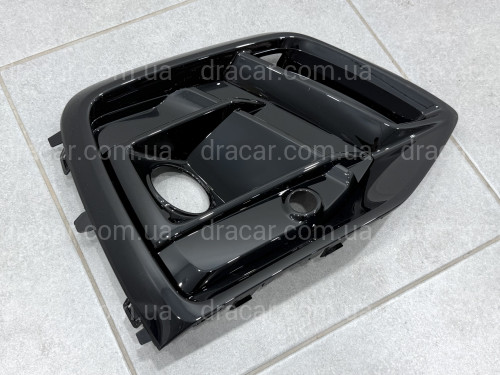 Решітка бампера ПРАВА S-Line BLACK 80G807680Q Y9B для AUDI Q5 2020-2024 артикул 10381