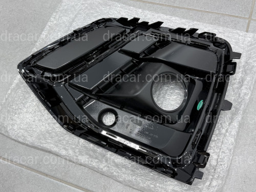 Решітка бампера ПРАВА S-Line BLACK 80G807680Q Y9B для AUDI Q5 2020-2024 артикул 10381