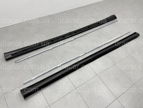 Накладки на пороги AMG COMPACT/LONG Mercedes-Benz Vito V-Class w447 2015- 2 зсувні двері артикул 10398