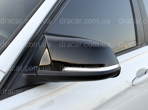 Кришки дзеркал для BMW 3 series F30 F31 2012-2018, чорний глянець артикул 9639