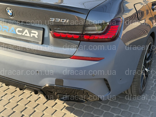 Бампер задній з насадками M340i для BMW 3 series G20 2018-2022 артикул 10166