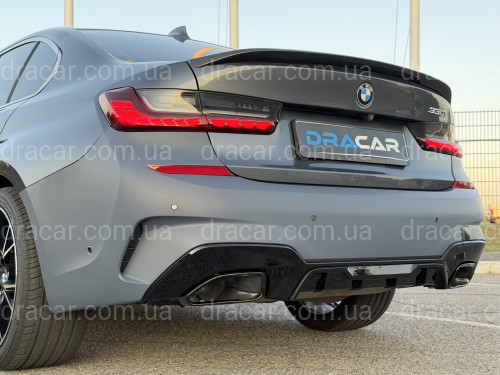 Бампер задній з насадками M340i для BMW 3 series G20 2018-2022 артикул 10166