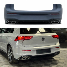 Задній бампер R LINE Volkswagen Golf 8 2021-