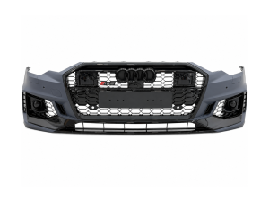 Бампер передній у зборі стиль S6 ПІД РАДАРИ для Audi A6 C8 2018+