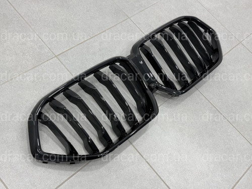 Решітка радіатора ніздрі M-Performance для BMW X6 G06 2019- чорний глянець артикул 8203