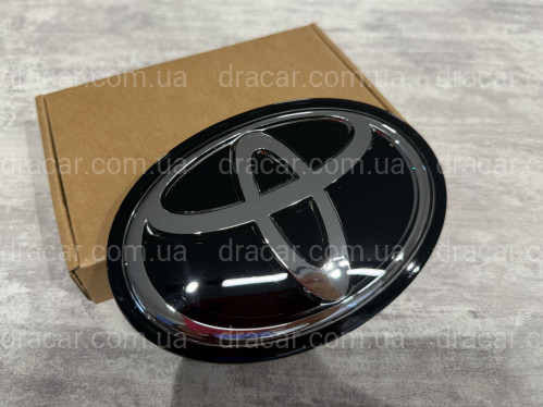 Емблема TOYOTA під ДІСТРОНІК під склом чорна 5314142020 артикул 10530