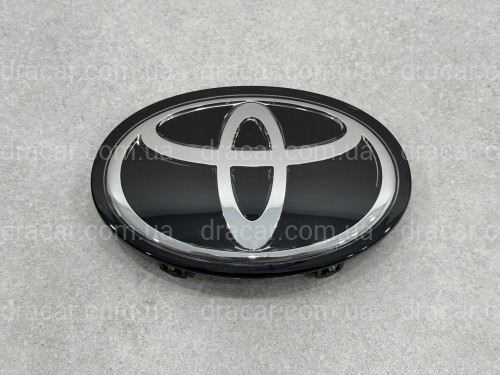 Емблема TOYOTA під ДІСТРОНІК під склом чорна 5314142020 артикул 10530