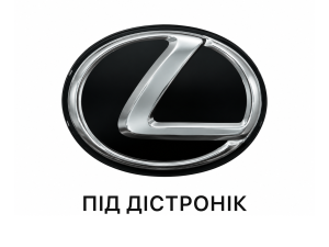 Емблема LEXUS під ДІСТРОНІК під склом чорна 90975A2021