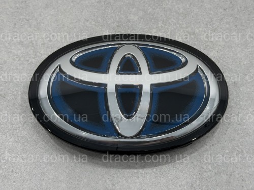 Емблема TOYOTA під ДІСТРОНІК під склом синя 90975C2023 артикул 10537