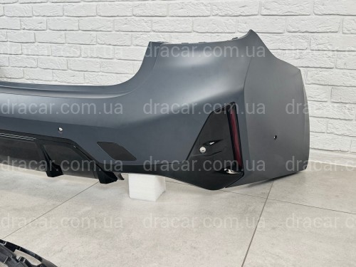 Обвіс комплект рестайлінгу BMW 3 series G20 2018-2022 в 2023+ з фарами Shadow Line артикул 10527