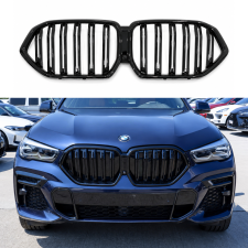 Решітка радіатора ніздрі стиль Х6M F96 для BMW X6 G06 2019- чорний глянець