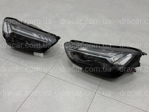 Фари LED рестайлінг 2021+ для AUDI Q5 2017-2020 2шт. комплектні з блоками артикул 10429