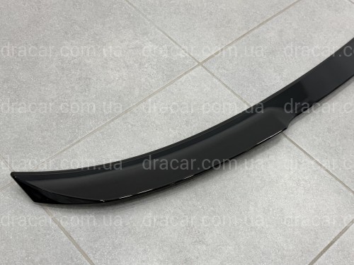 Спойлер ліп M-Performance для BMW 4 series G26 2020- ABS пластик, чорний глянець артикул 9562