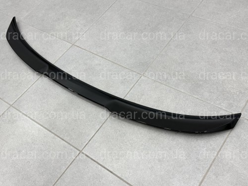 Спойлер ліп M-Performance для BMW 4 series G26 2020- ABS пластик, чорний глянець артикул 9562
