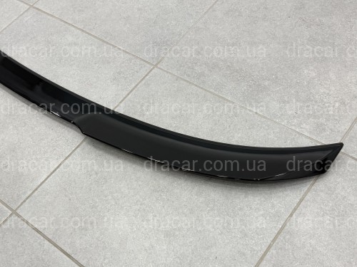 Спойлер ліп M-Performance для BMW 4 series G26 2020- ABS пластик, чорний глянець артикул 9562