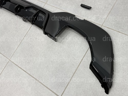 Дифузор заднього бампера для BMW G20 2018-2021 артикул 9753