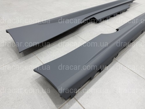 Пороги M Paket для BMW 4 series G22 G23 2020- артикул 9795