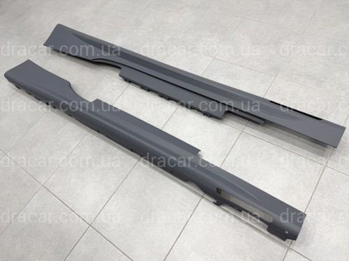 Пороги M Paket для BMW 4 series G22 G23 2020- артикул 9795