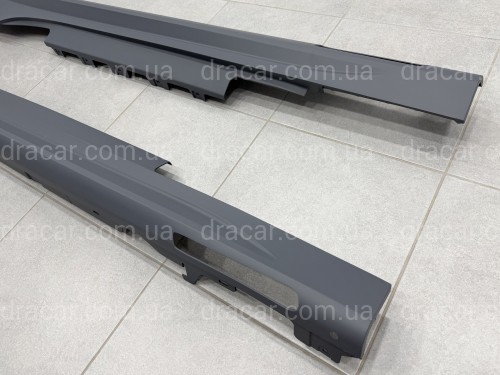 Пороги M Paket для BMW 4 series G22 G23 2020- артикул 9795