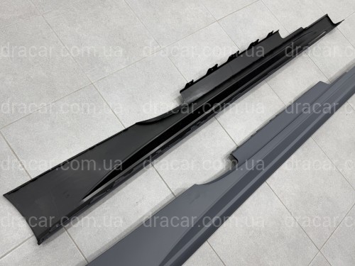 Пороги M Paket для BMW 4 series G22 G23 2020- артикул 9795