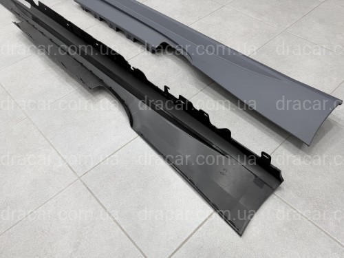 Пороги M Paket для BMW 4 series G22 G23 2020- артикул 9795