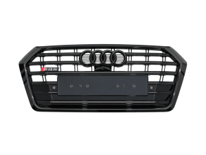 Решітка радіатора стиль SQ5 BLACK для Audi Q5 2017-2020