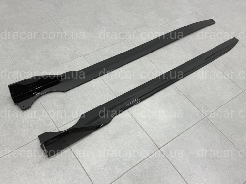 Комплект обввісу Paradigm LCI BMW X7 G07 2023+, чорний глянець ( губа передня, губа задня, леза порогів, спойлер на кришку багажника) артикул 10572