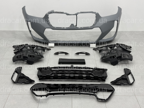 Передній бампер M paket BMW X1 U11 U12 2022- артикул 9257