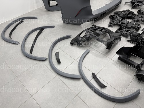 Рестайлінг комплект обвісу X5M F95 2023+ для BMW X5 G05 2018-2022 З ФАРАМИ SHADOW LINE артикул 10531