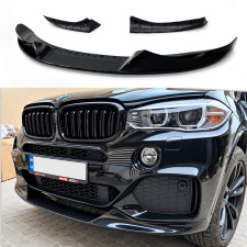 Обвіс переднього бампера M-Perfomance для BMW X5 F15 2013-2018 ЧОРНИЙ ГЛЯНЕЦЬ