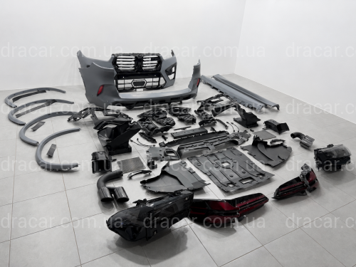 Рестайлінг комплект обвісу X5M F95 2023+ для BMW X5 G05 2018-2022 З ФАРАМИ SHADOW LINE артикул 10531