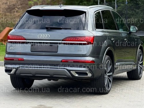 Бампер задній у зборі S-Line для Audi Q7 4M 2020-2024 артикул 9478