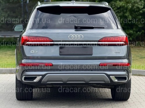 Бампер задній у зборі S-Line для Audi Q7 4M 2020-2024 артикул 9478