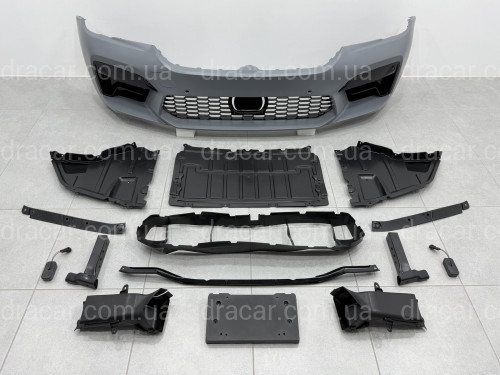Комплект обвісу стиль M5 F90 LCI для BMW 5 series G30 2020-2023 (передній / задній бампер, пороги) артикул 8483
