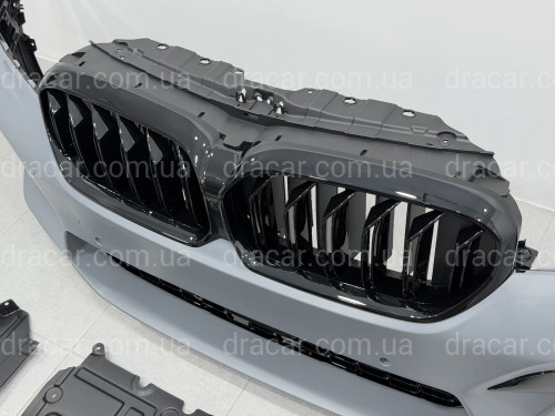 Комплект рестайлінгу передньої частини у стилі M5 LCI 2020+ для BMW 5 series G30 G31 2016-2020 з фарами BMW LED артикул 10631