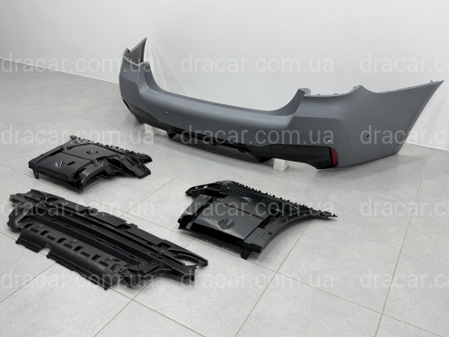 Комплект обвісу стиль M5 F90 LCI для BMW 5 series G30 2020-2023 (передній / задній бампер, пороги) артикул 8483