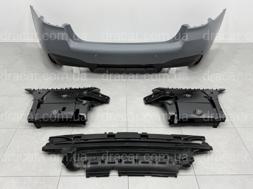 Комплект обвісу стиль M5 F90 LCI для BMW 5 series G30 2020-2023 (передній / задній бампер, пороги) артикул 8483
