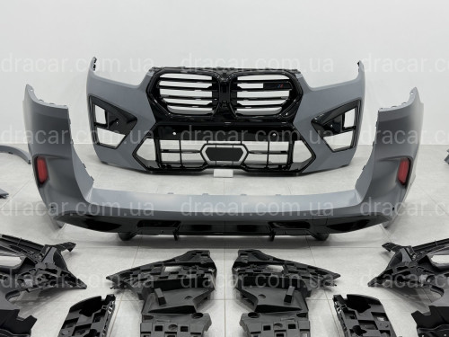Комплект обвісу X5M F95 BMW для G05 2023-2025 (бампера у зборі, пороги, арки, ніздрі, корпуса дзеркал, зябра, спойлер) артикул 10660
