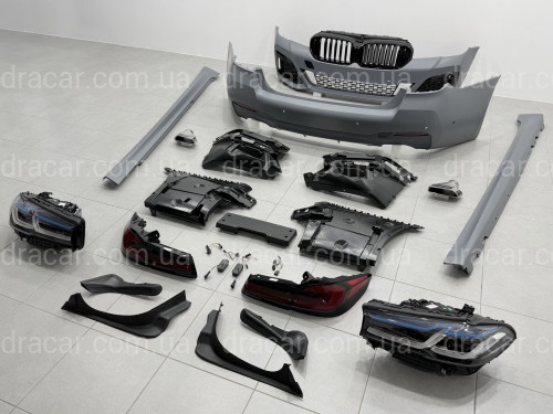 Комплект обвісу рестайлінг M paket LCI 2020+ для BMW 5 series G30 2016-2020 з фарами BMW Laser артикул 8018