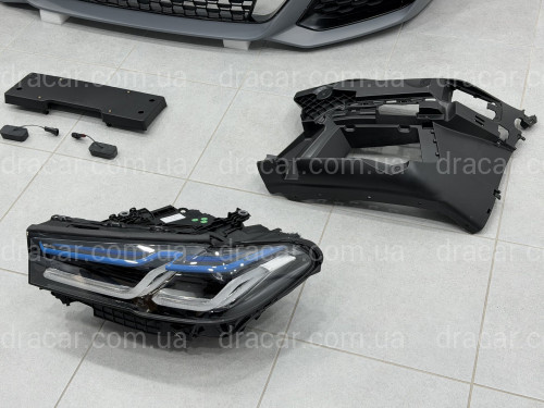 Комплект рестайлінгу передньої частини M paket LCI 2020+ для BMW 5 series G30 G31 2016-2020 з фарами BMW Laser артикул 8695